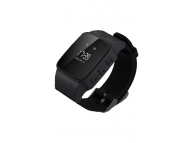EW100 Черные  Часы-телефон с GPS-трекером (Smart Age Watch)