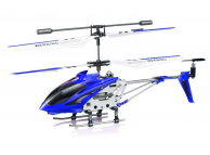 Вертолет Syma S107G синий (ИК, 3-х канальный, гироскоп, металлический корпус)