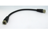 кабель F-штекер - F-штекер, белый, 15 см
