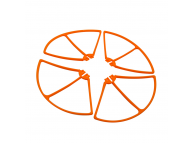 Набор защиты лопастей для квадрокоптера Syma X8 - 4 шт. оранжевыый