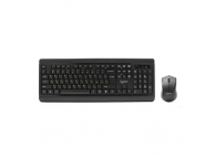 Комплект беспроводная клавиатура + мышь KBS-8001 black (2.4 ГГц, 10m, 1000 dpi)