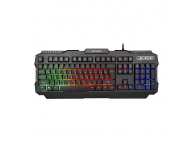 GK-330G - USB клавиатура игровая  с подсветкой клавиш, металл, антифантом клавиши
