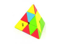 QiMing S2 Pyraminx - пирамидка Мефферта 3x3x3 (цветной пластик, 95 мм)