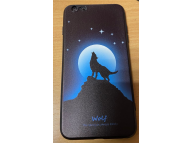 Силиконовый бампер для Iphone 6Plus, волк