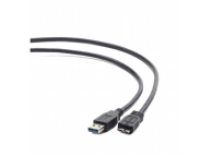 USB 3.0 AM-microBM 1,0 м, черный