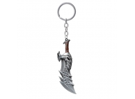 Брелок для ключей God of War Kratos Blade, металл
