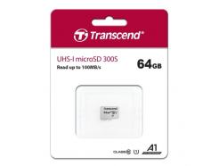 MicroSDXC 64 GB Class 10 UHS-I 300S (TS64GUSD300S)