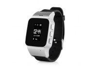 EW100 Серебро  Часы-телефон с GPS-трекером (Smart Age Watch)