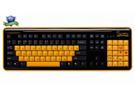 S8 - USB клавиатура с 20 клавишами со смайликами, Black !АКЦИЯ