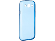 Чехол силиконовый для Samsung S3 голубой