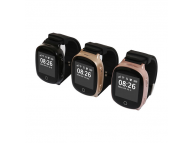 EW100S Черные  Часы-телефон с GPS-трекером (Smart Age Watch), датчик пульса