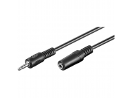 3.5 PLUG - 3.5 JACK аудиоудлинитель, 5 метров