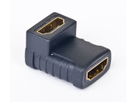 Переходник HDMI розетка - HDMI розетка (для соединения двух HDMI кабелей) угловой