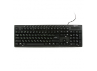 KB-8300UM-Bl-R, USB клавиатура, черный, 104 кл.