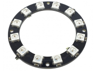 RGB LED кольцо из 12 адресных светодиодов WS2812 (Диаметр 50 мм, 5В)