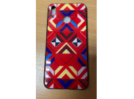 Силиконовый бампер для Honor 8X, ромбы