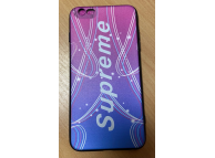 Силиконовый бампер для Iphone 6Plus, фиолето-синий Supreme
