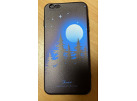 Силиконовый бампер для Iphone 6Plus, ночной лес