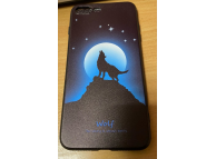 Силиконовый бампер для Iphone 7/8Plus, волк