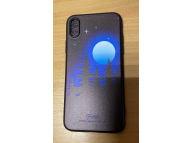 Силиконовый бампер для Iphone X, ночной лес