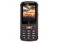 R280 Black Orange Dual SIM, фонарик, Bluetooth, FM-радио