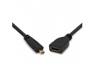 Переходник HDMI мама - Micro HDMI папа MFWA0015, 15 см