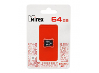 MicroSDHC 64Gb class 10 без адаптера