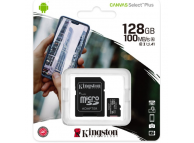 MicroSDXC 128 GB Class 10 с адаптером (SDCS2/128GB) U1 UHS-I V10 A1 100 MB/s Canvas Select Plus