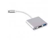 USB Type-C док-станция PF-Type-C-11 (3 в 1, HDMI, Type-C, USB 3.0)