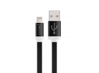 USB - 8pin Lightning, 1метр, 1.2А, DC-01, черный