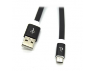 USB - microUSB, 1.0 м, 2А, DC-01, черный