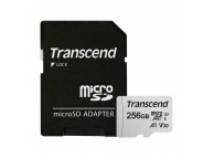 MicroSDXC 256 GB Class 10 c адаптером 300S (TS256GUSD300S-A) UHS-I U3 V30 A1 100 MB/s