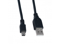 USB - Mini USB, 3 м, черный