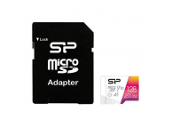 MicroSDXC 128 GB ELITE с адаптером U1 UHS-I V10 A1 100 MB/s (SP128GBSTXBV1V20SP)