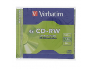 CD-RW диск 700MB/80min 4x Jewel Case