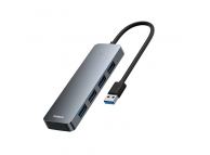 USB 3.0 Hub - 4 порта USB A, кабель 15 см (BS-OH080)