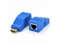 Удлинитель HDMI по витой паре H201 (cat.5e/6, 1 кабель, до 30 м, 1080p, 60 Гц)