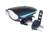Deimos - велосипедный светодиодный фонарь с сигналом (LED, 250 лм, до 100 м, АКБ 1200 мА встроенный)