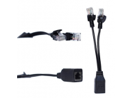 Делитель (сплиттер) RJ45 гнездо - 2 x RJ45 штекер H158 (набор 2 шт.)