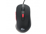 Оптическая мышь MG-790 Black (USB A, 2400 dpi, кабель ткань 1.5 м, подсветка, 6 кнопок)