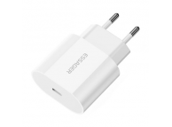 USB Type-C, быстрая зарядка 20 Вт, белый (ES-CD30)