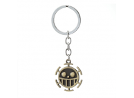 Брелок для ключей One Piece Trafalgar Law лого, металл