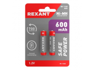 R03 600 mAh 1.2V Ni-MH