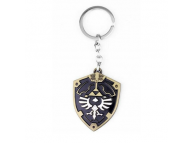 Брелок для ключей The Legend of Zelda щит, металл, эмаль