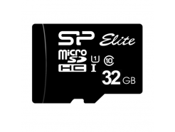 MicroSDHC 32 GB Class 10 UHS-I ELITE с адаптером (SP032GBSTHBU1V10-SP)