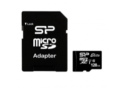 MicroSDXC 128 GB ELITE с адаптером U1 UHS-I V10 A1 (SP128GBSTXBU1V10SP)