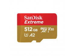 MicroSDXC 512 GB EXTREME без адаптера UHS-I U3 V30 A2 запись до 130 МБ/с (SDSQXAV-512G-GN6MN)