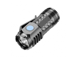 SD-5314A - светодиодный фонарь с аккумулятором (3 режима, Li-Ion 400 мАч, до 8 ч, USB C)