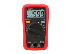 UT33A+ - цифровой мультиметр (автомат. выбор диапазона, прозвонка цепи, подсветка экрана, 2 x AAA)