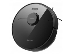 Робот пылесос Dreame D9 Max Gen 2 черный (6000 Па, сухая и влажная, лидар, Wi-Fi, пост. карты)